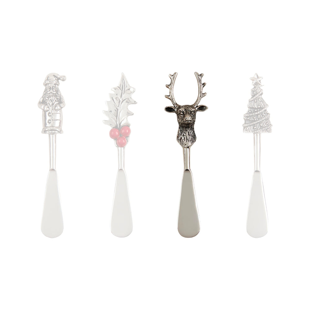 Mud Pie Christmas Metal Spreaders