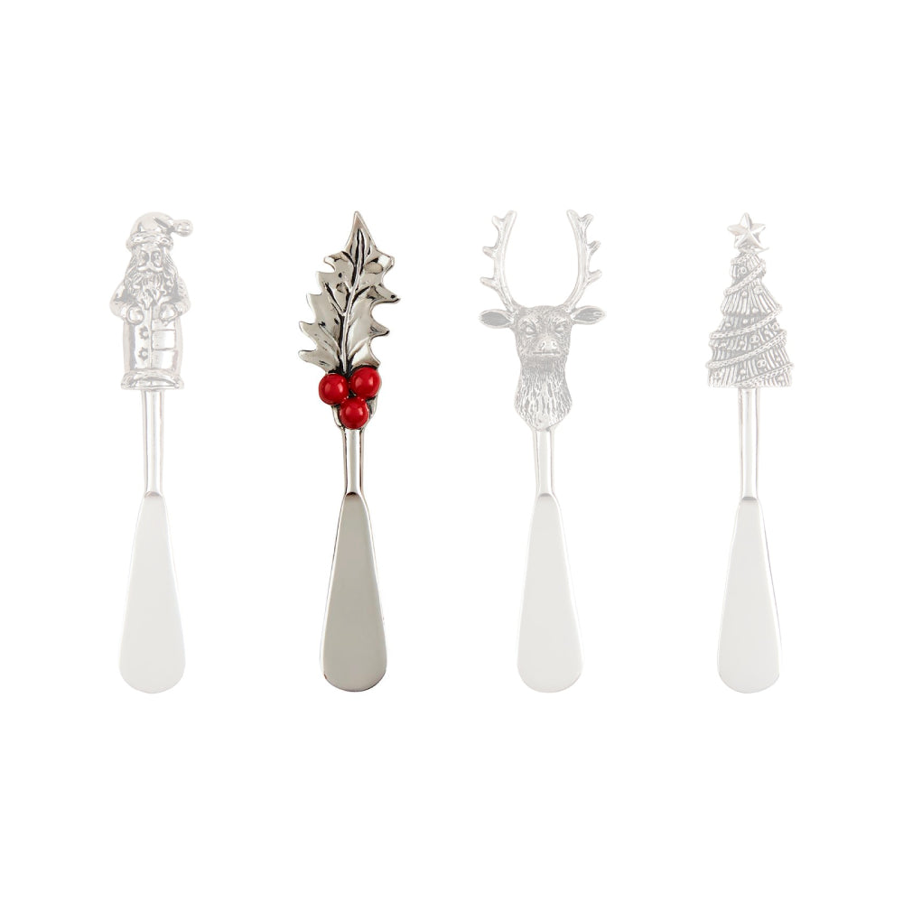 Mud Pie Christmas Metal Spreaders