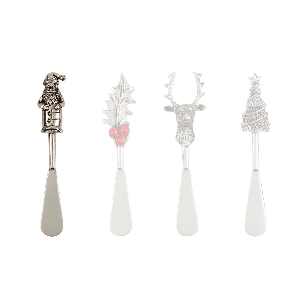 Mud Pie Christmas Metal Spreaders