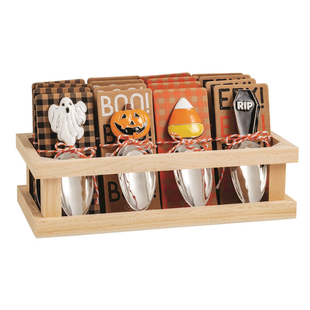 Mud Pie Halloween Topflappen "Geist" – Gruseliger Küchenhelfer Aus 100% Baumwolle, Handgehäkelt & Hitzebeständig