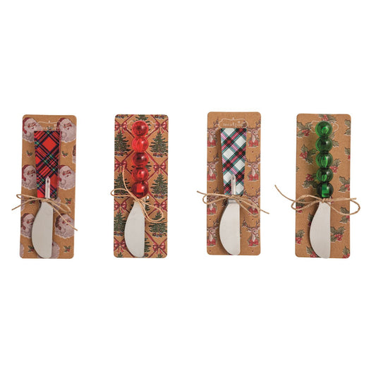 Mud Pie Tartan & Bauble Spreaders
