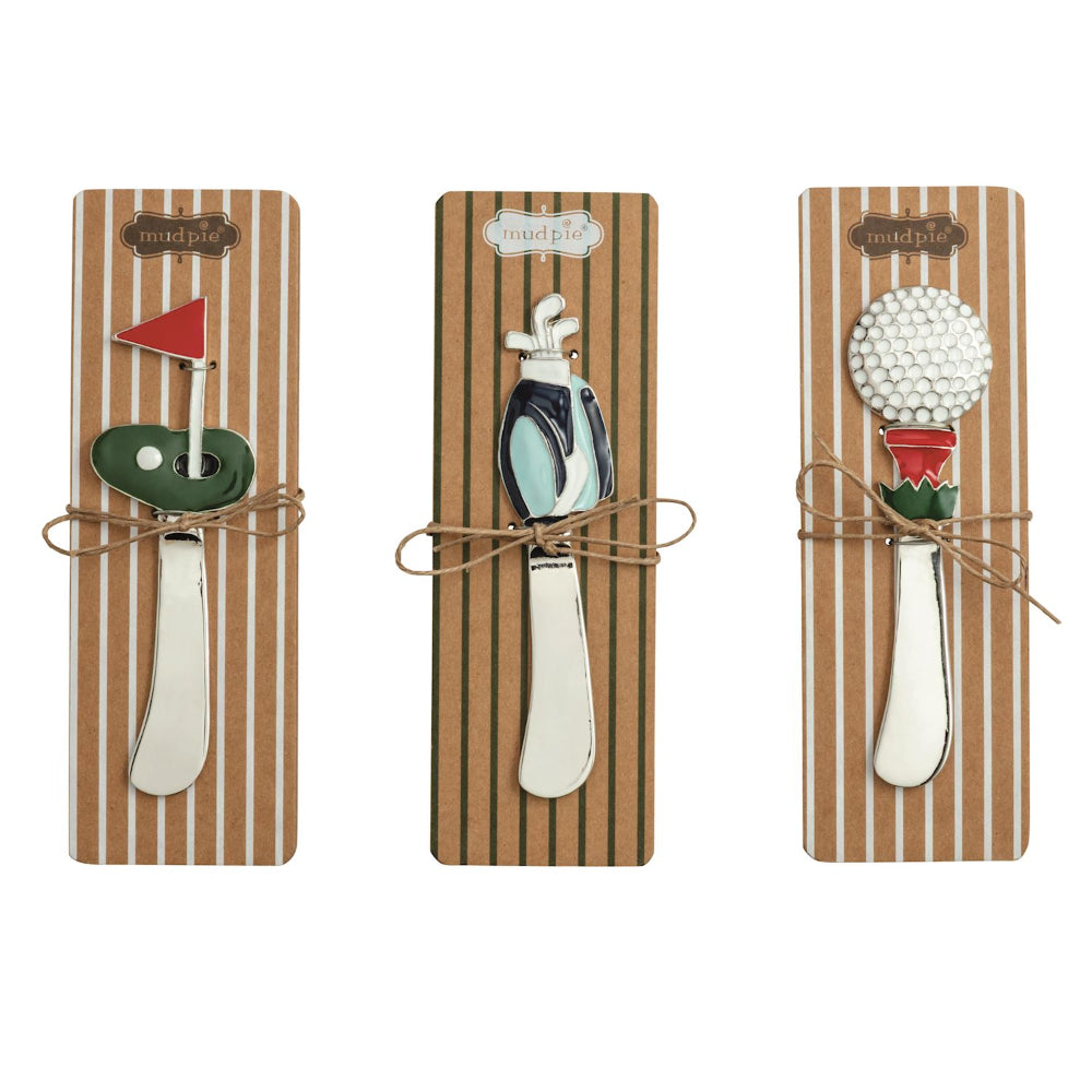 Mud Pie Enamel Golf Spreaders
