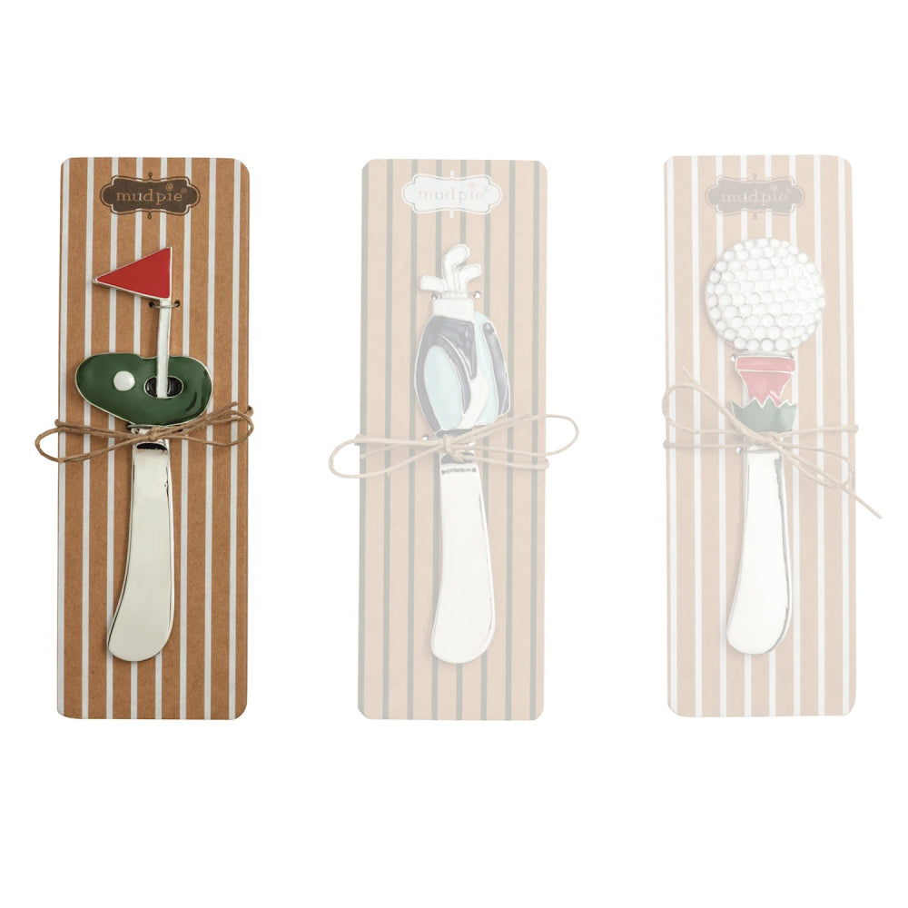 Mud Pie Enamel Golf Spreaders