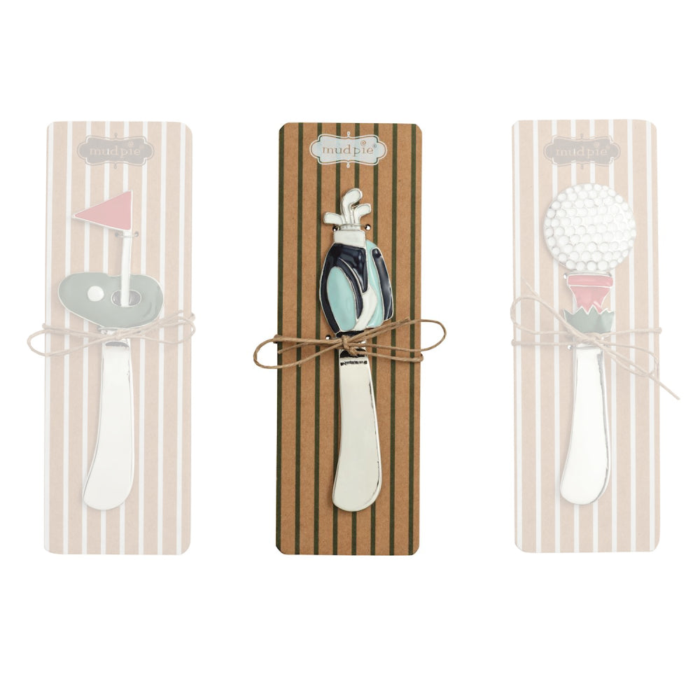 Mud Pie Enamel Golf Spreaders
