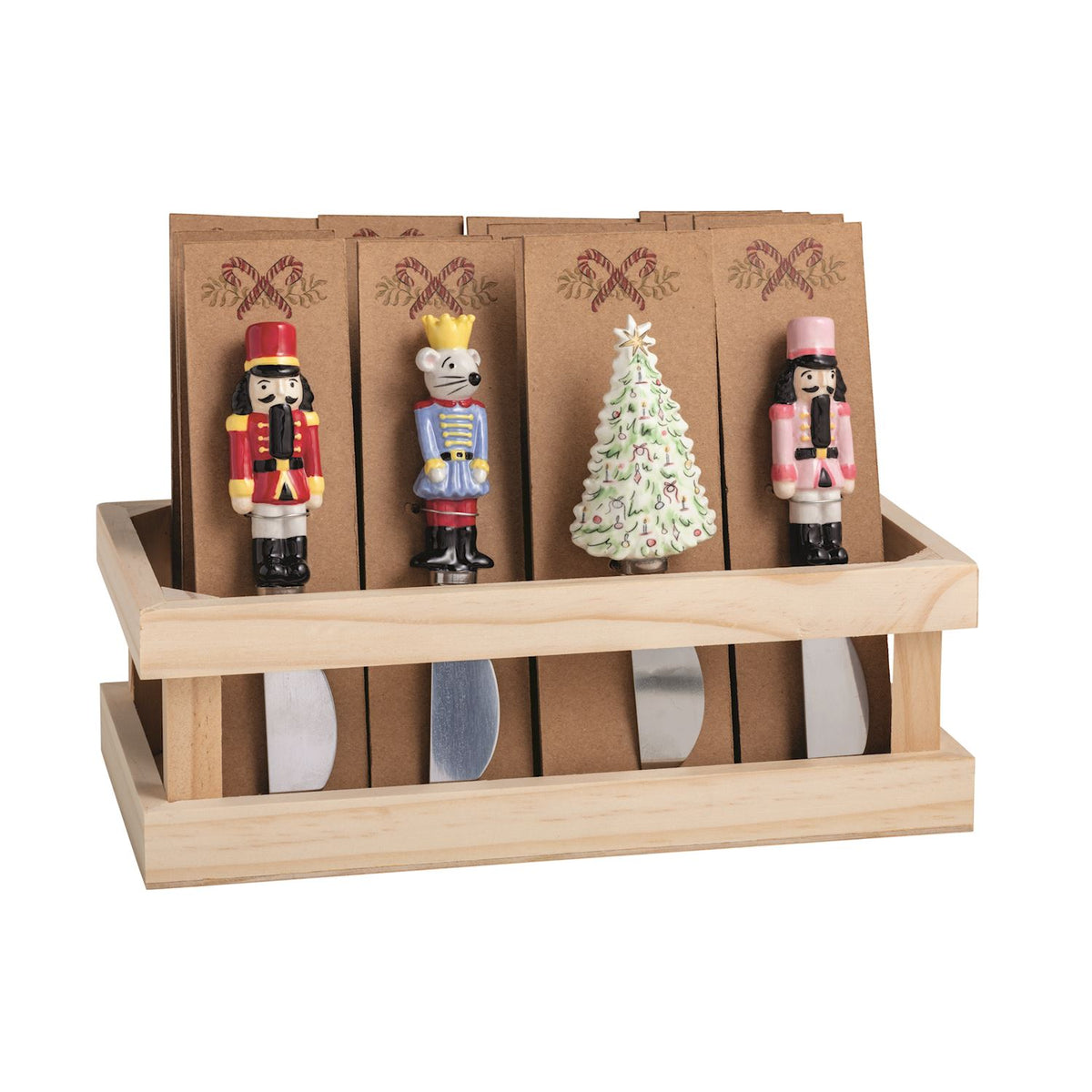 Mud Pie Nutcracker Spreaders