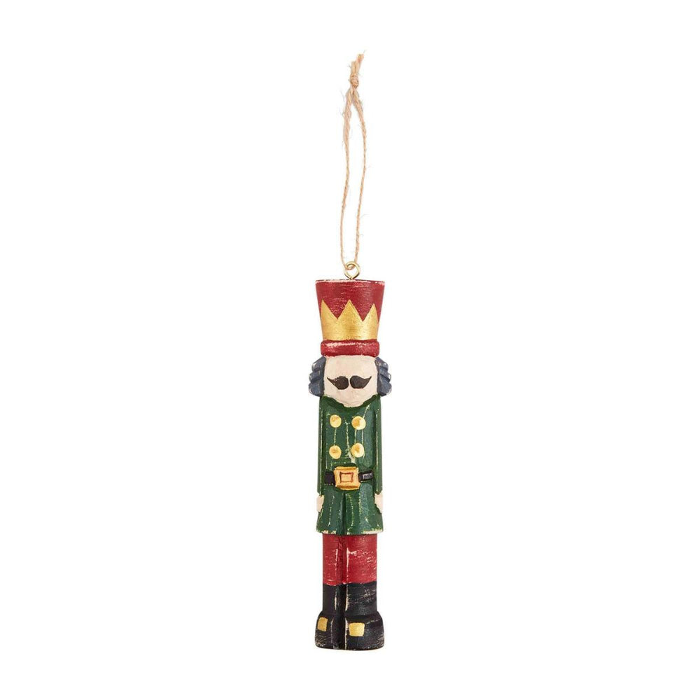 Mud Pie Nutcracker Wood Ornament