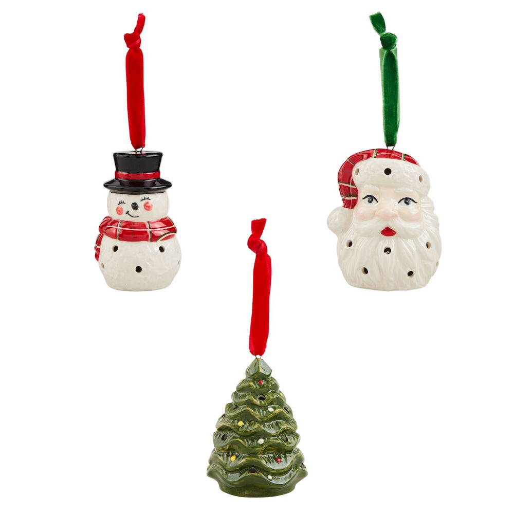Mud Pie Classic Christmas Light-Up Ornament