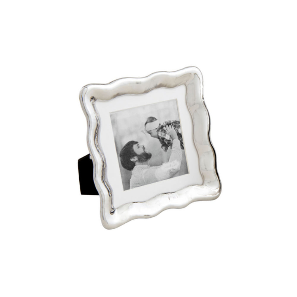 Mud Pie Mini Wavy Metal Frame