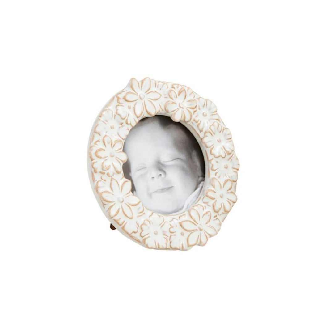 Mud Pie Flower Mini Frame