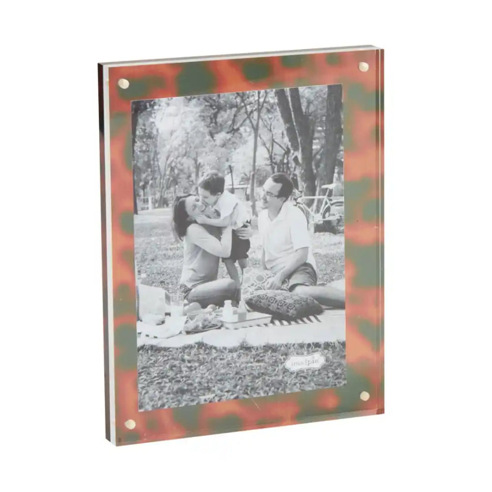Mud Pie Tortoise Acrylic Block Frame