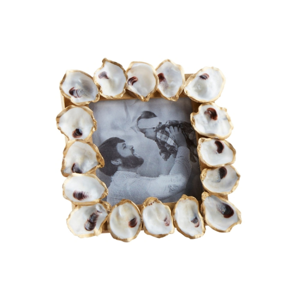 Mud Pie Mini Gold Oyster Frame