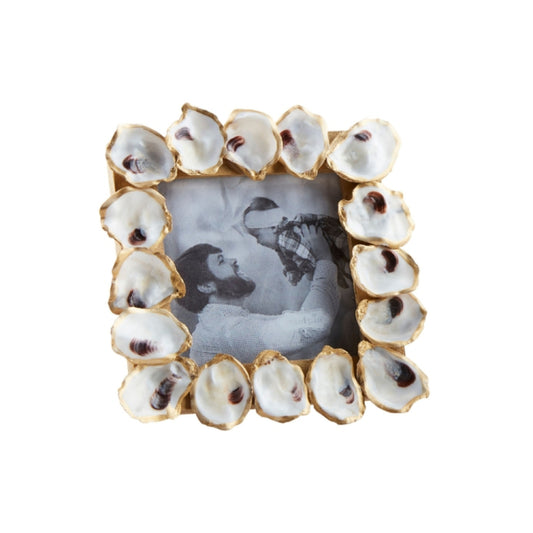 Mud Pie Mini Gold Oyster Frame