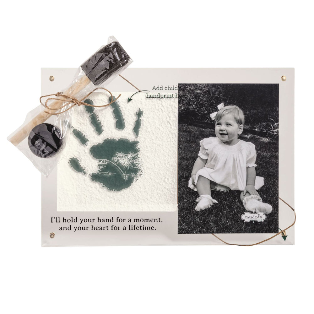 Mud Pie Handprint Keepsake Frame Kit