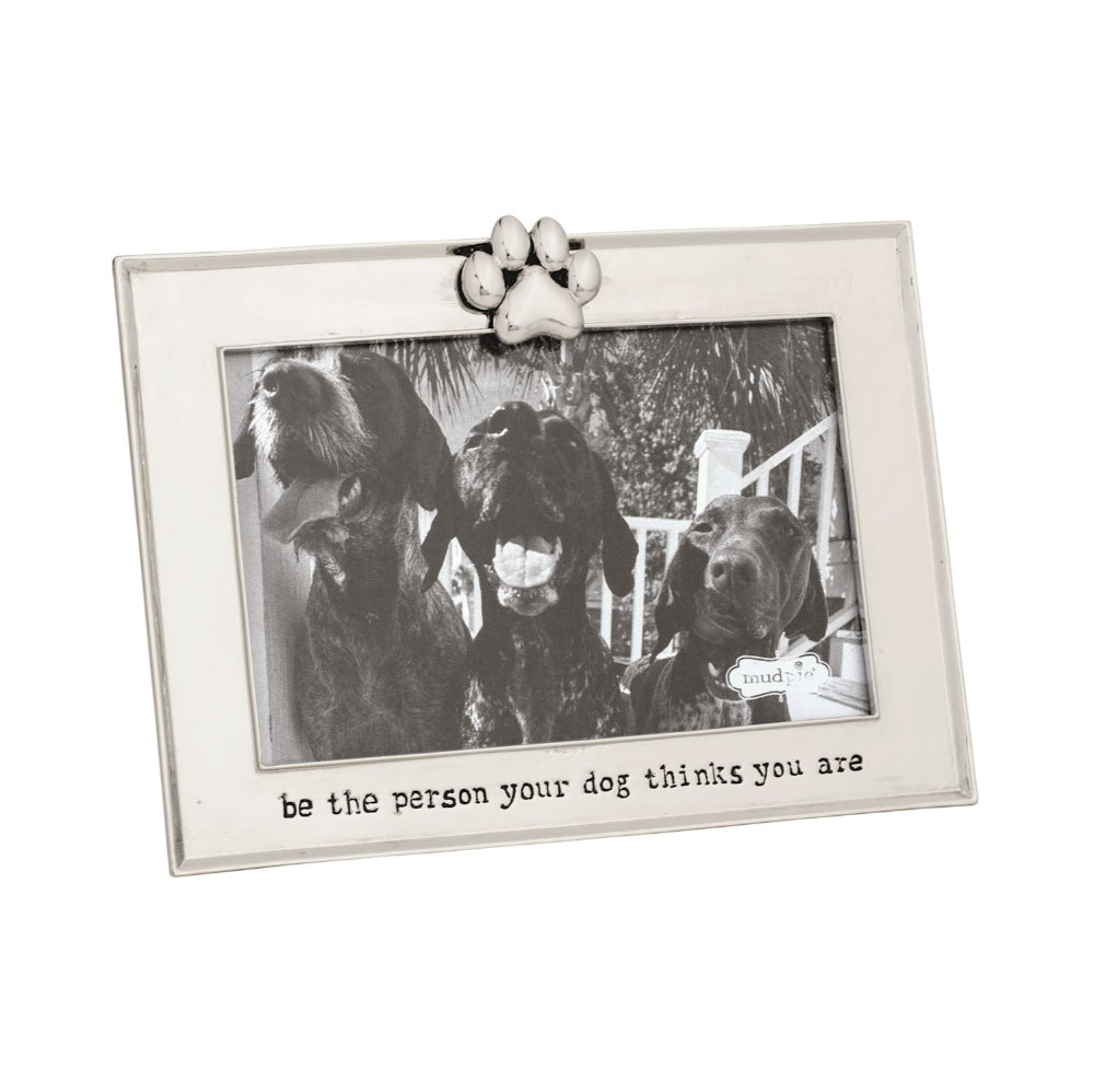 Mud Pie Metal Dog Frames - 4" x 6"