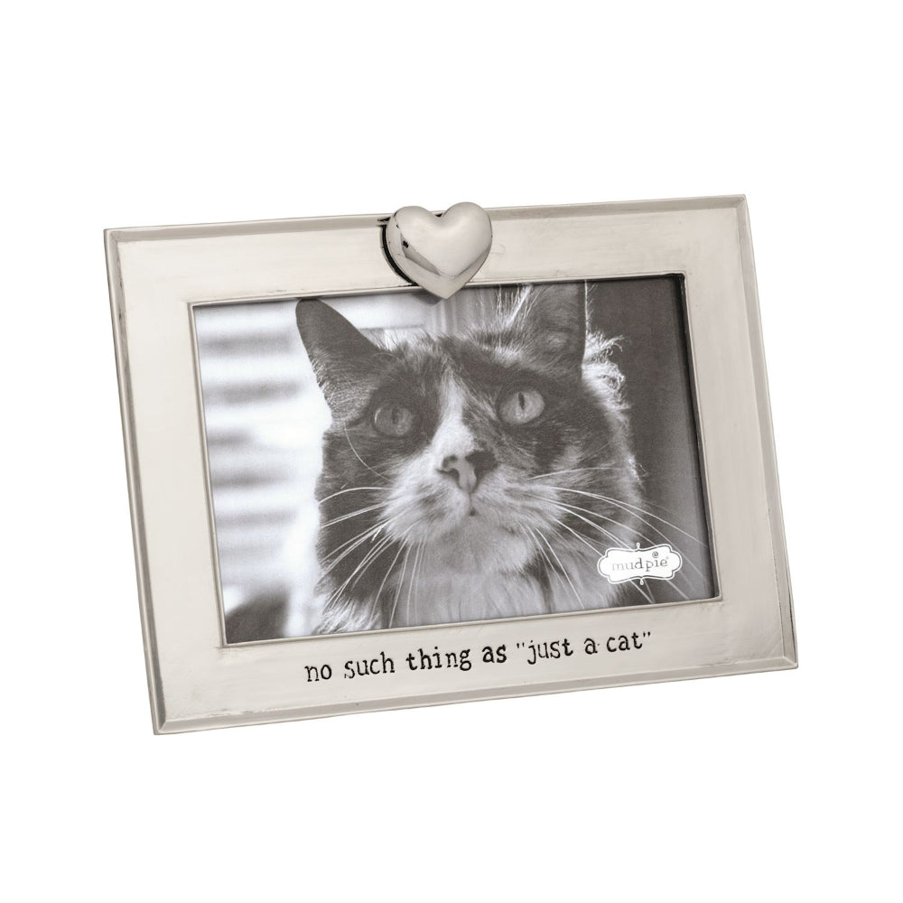 Mud Pie Metal Cat Frames - 4" x 6"