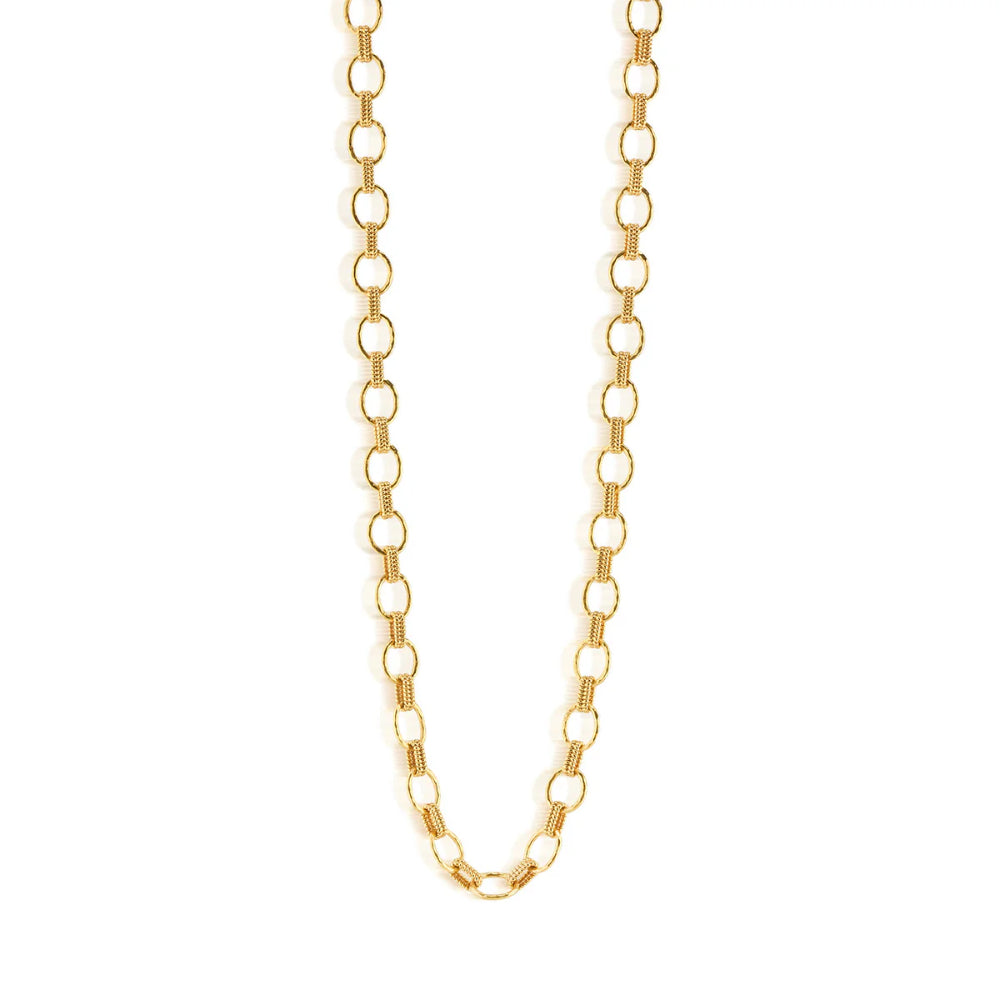 Capucine De Wulf Cleopatra Small Link Necklace - Gold
