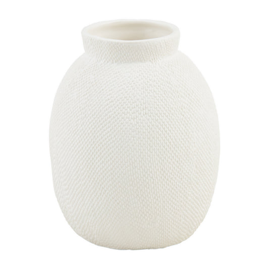 Mud Pie Pressed Textured Vase