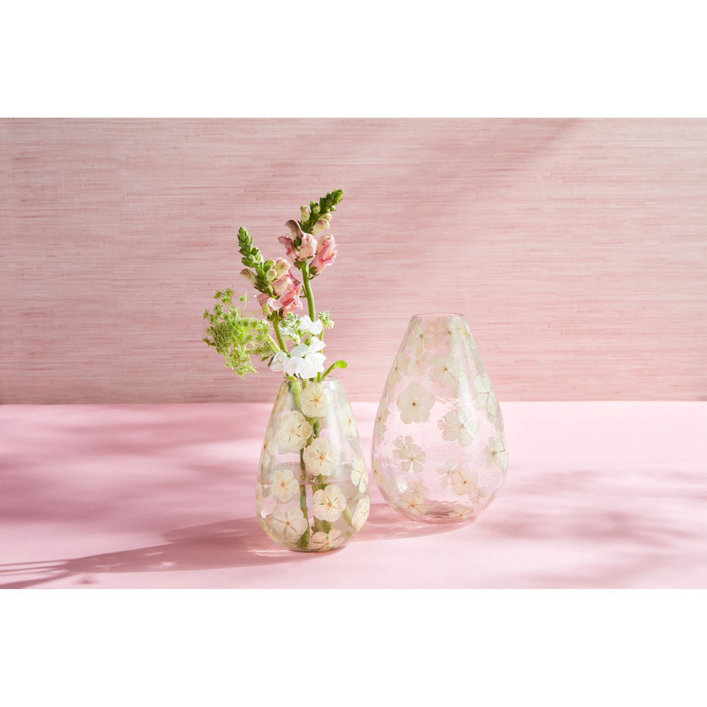 Mud Pie Pressed Flower Vase