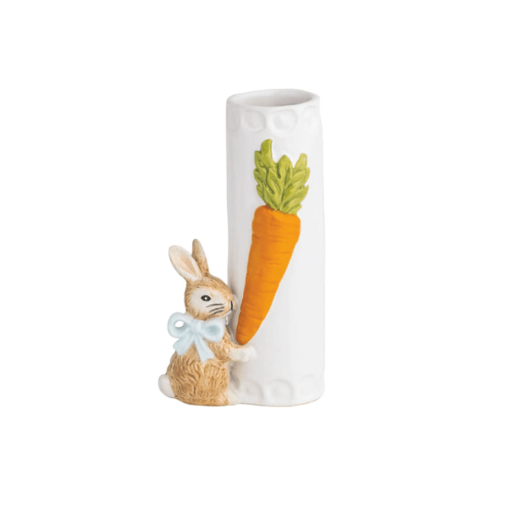 Mud Pie Bow Bunny Bud Vases