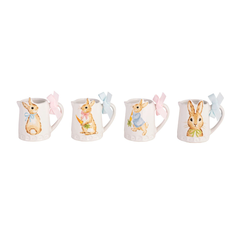 Mud Pie Bunny Bud Vases
