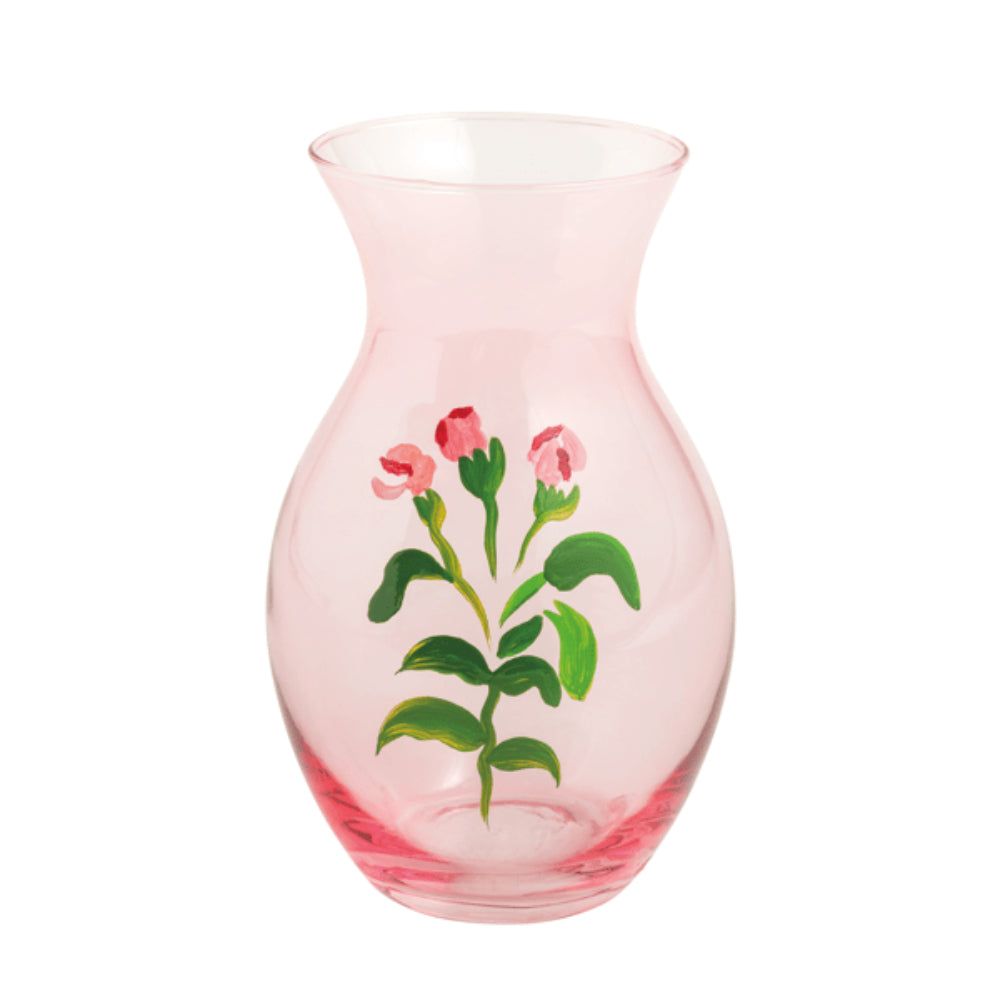 Mud Pie Glass Flower Small Vase