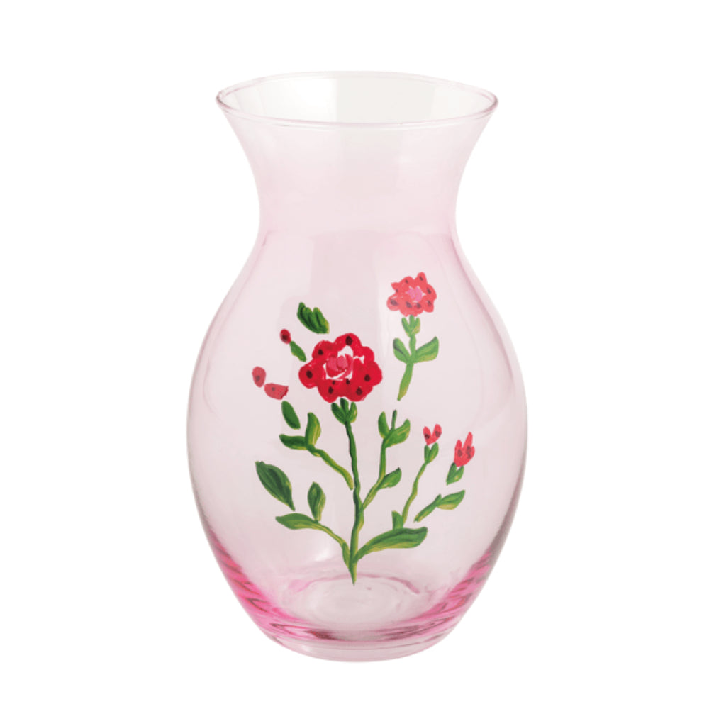 Mud Pie Glass Flower Small Vase