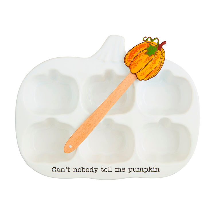 Mud Pie Pumpkin Muffin Tray Set