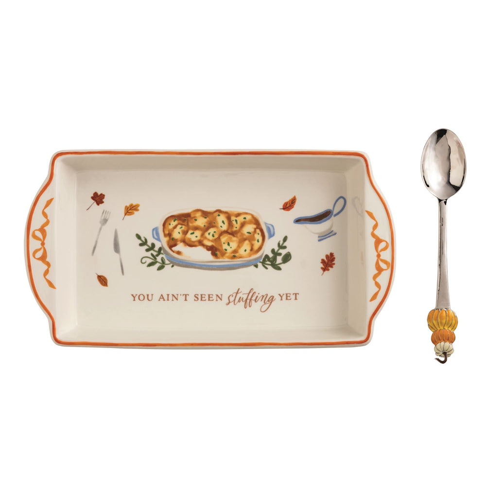 Mud Pie Thanksgiving Stuffing Baker Set