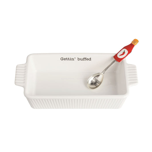 Mud Pie Buffalo Chicken Dip Baker Set