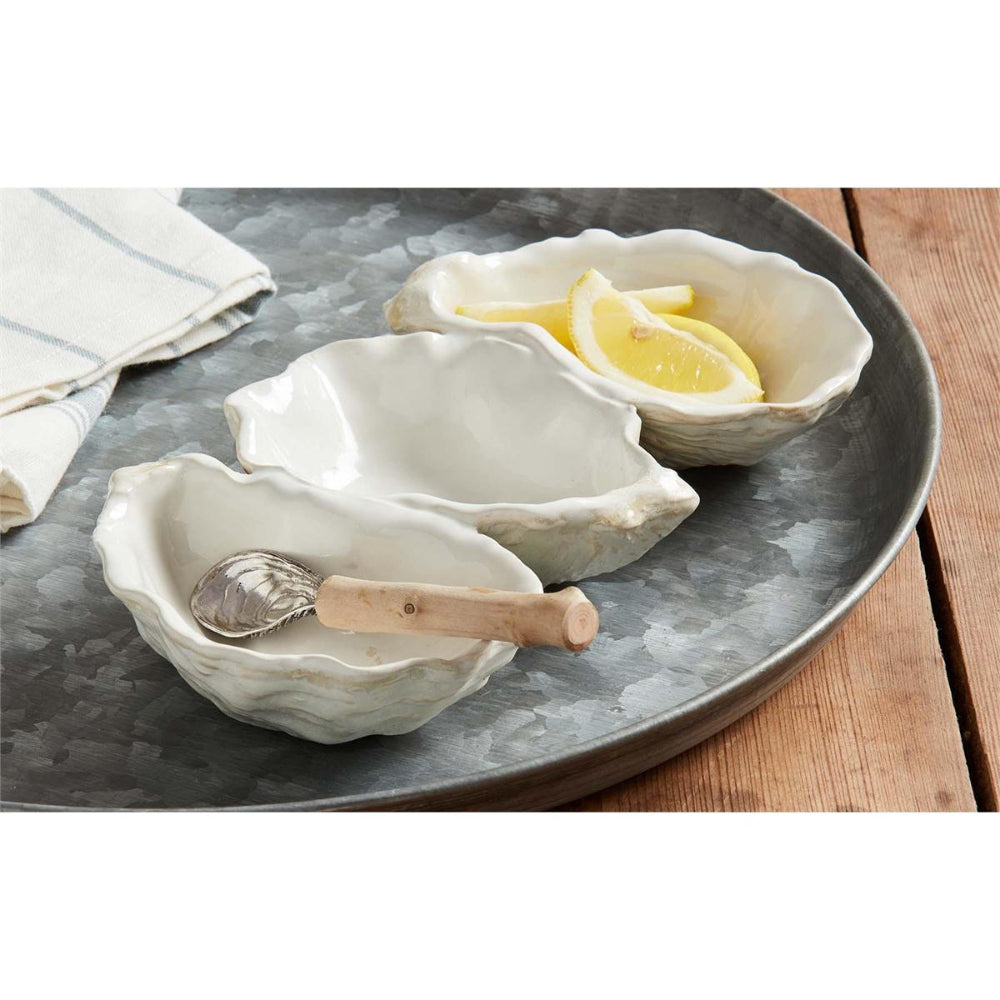 Mud Pie Oyster Triple Dip Set