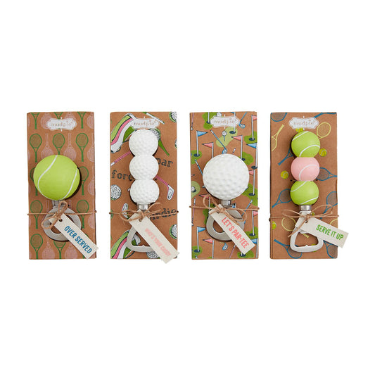 Mud Pie Tennis & Golf Bottler Openers
