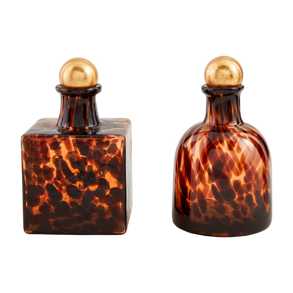Mud Pie Tortoise Decanters