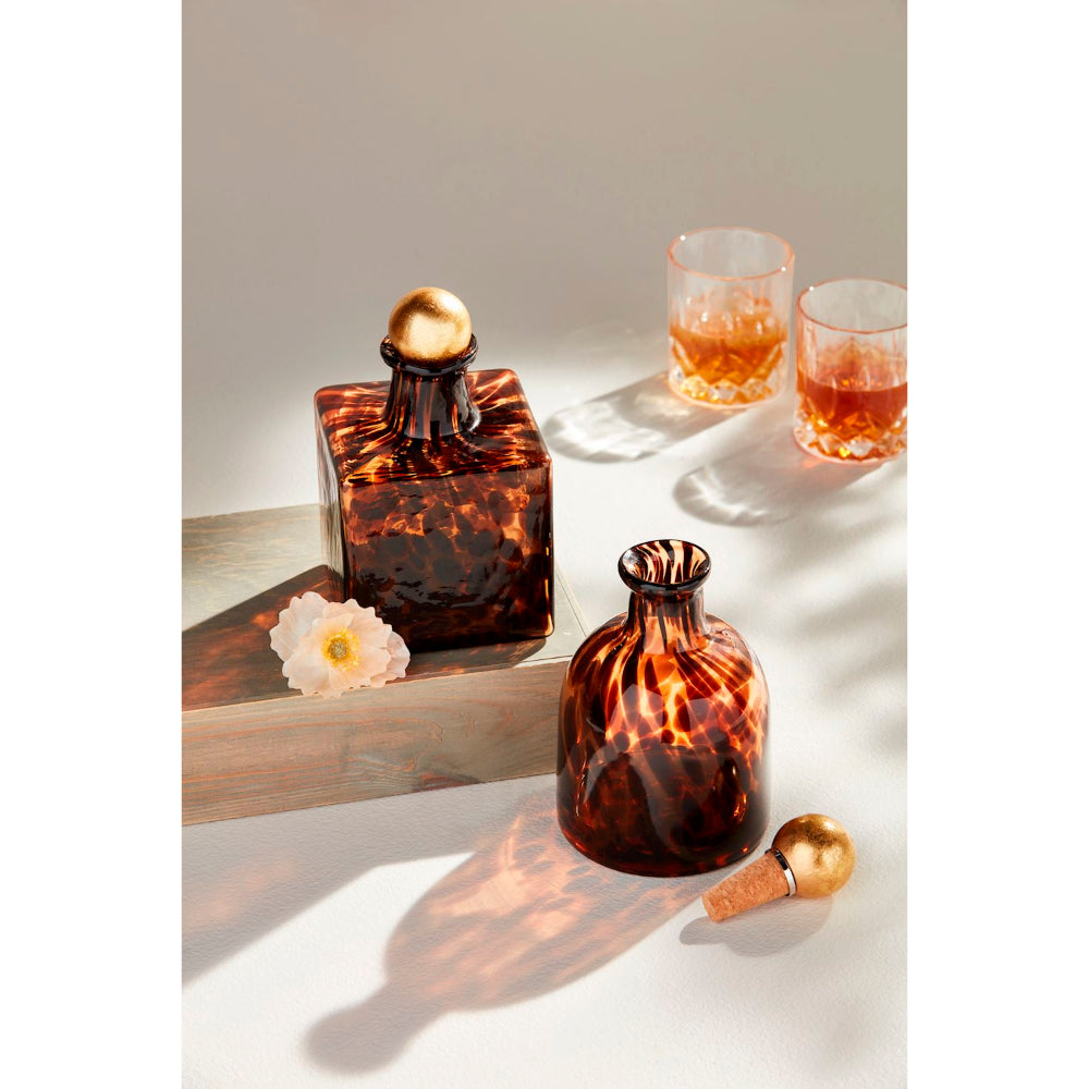 Mud Pie Tortoise Decanters