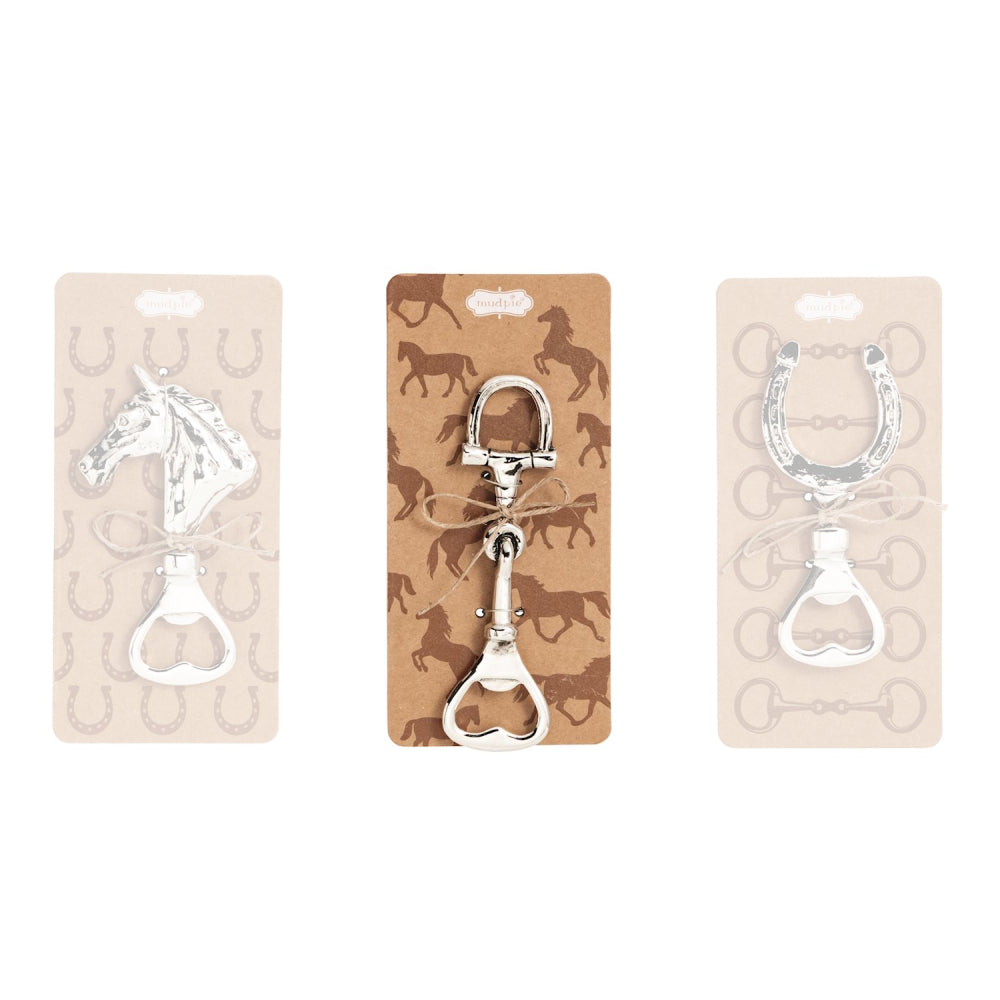 Mud Pie Horse Metal Bottle Opener