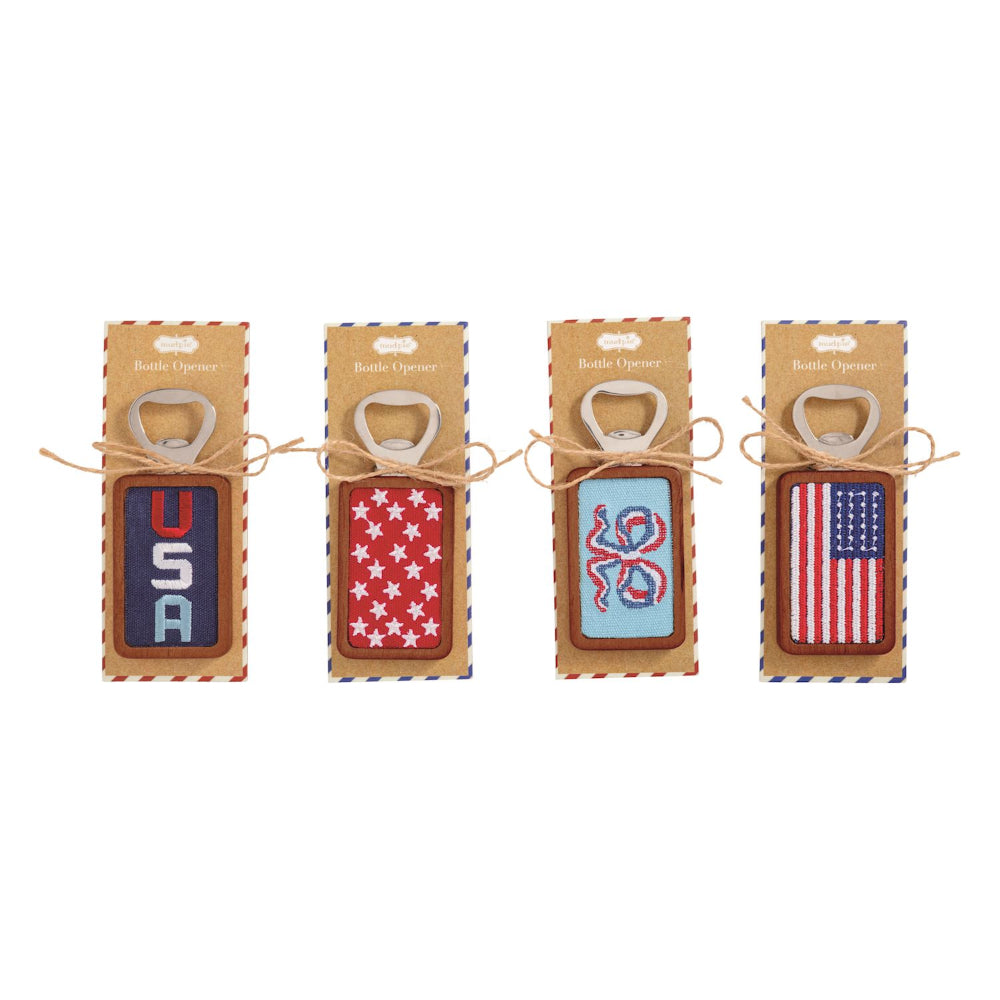 Mud Pie Americana Bottle Openers