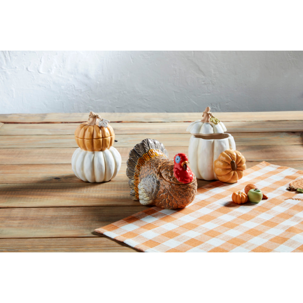 Mud Pie Thanksgiving Gather Canisters