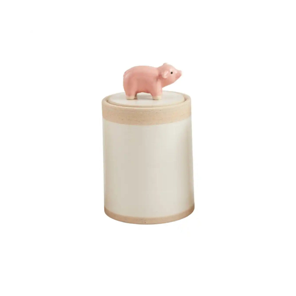 Mud Pie Twisted Handle Canister