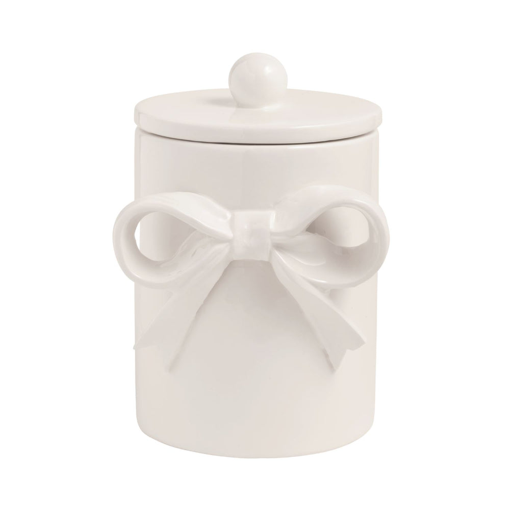 Mud Pie Bow Canisters