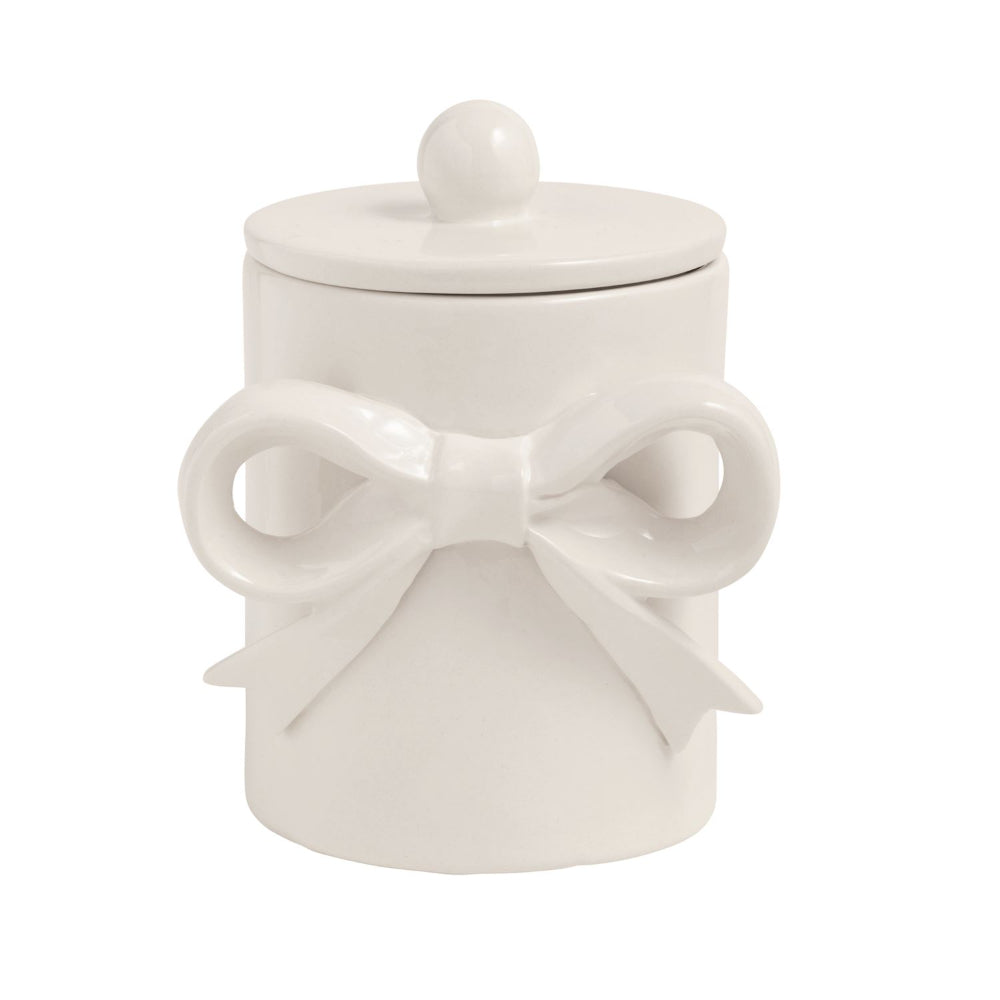 Mud Pie Bow Canisters