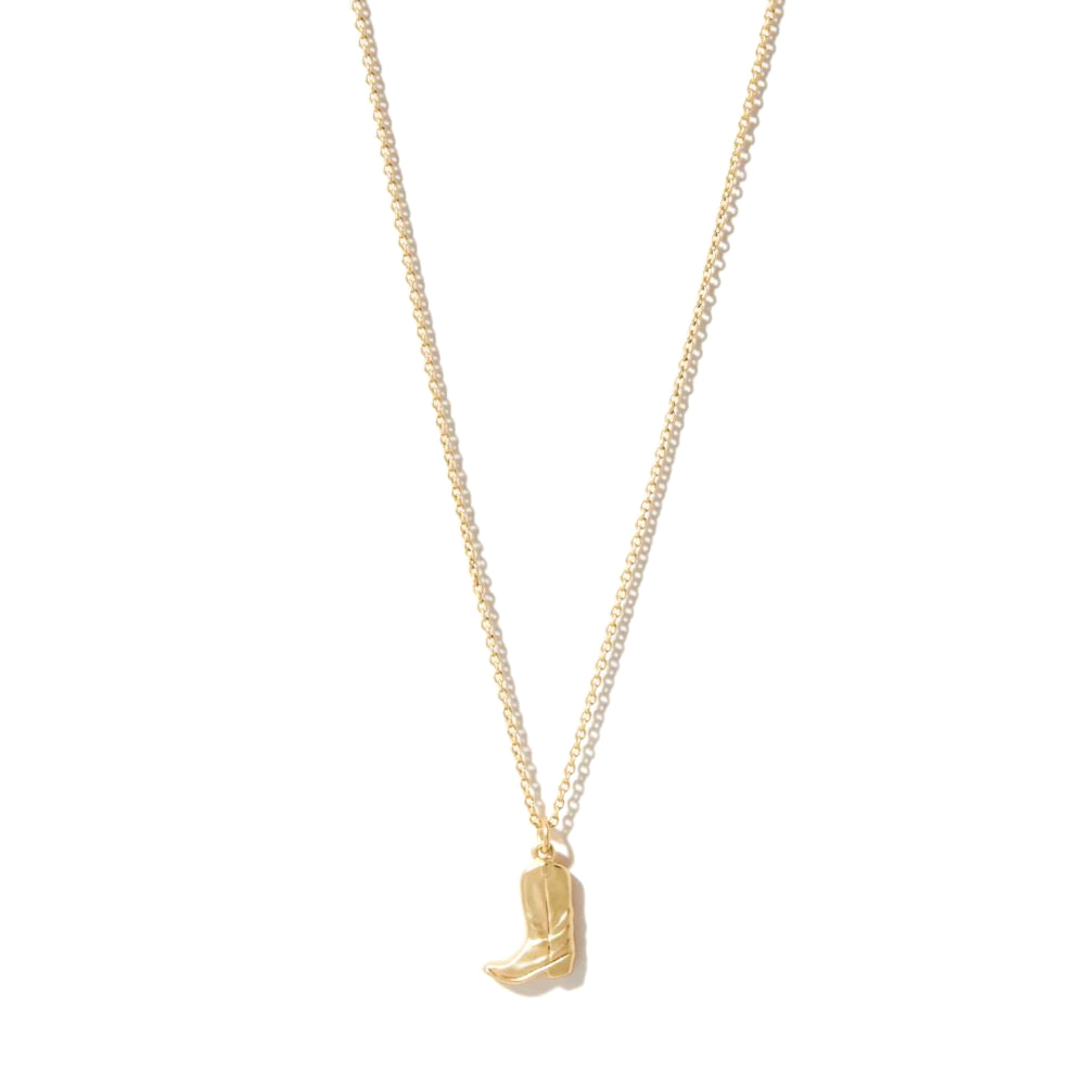 Spartina Sea La Vie 18" Kick It Up Cowgirl Boot Necklace