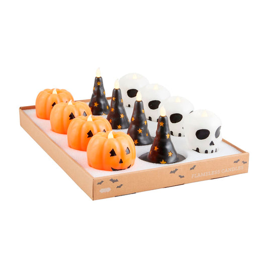 Mud Pie Halloween Flameless Candles