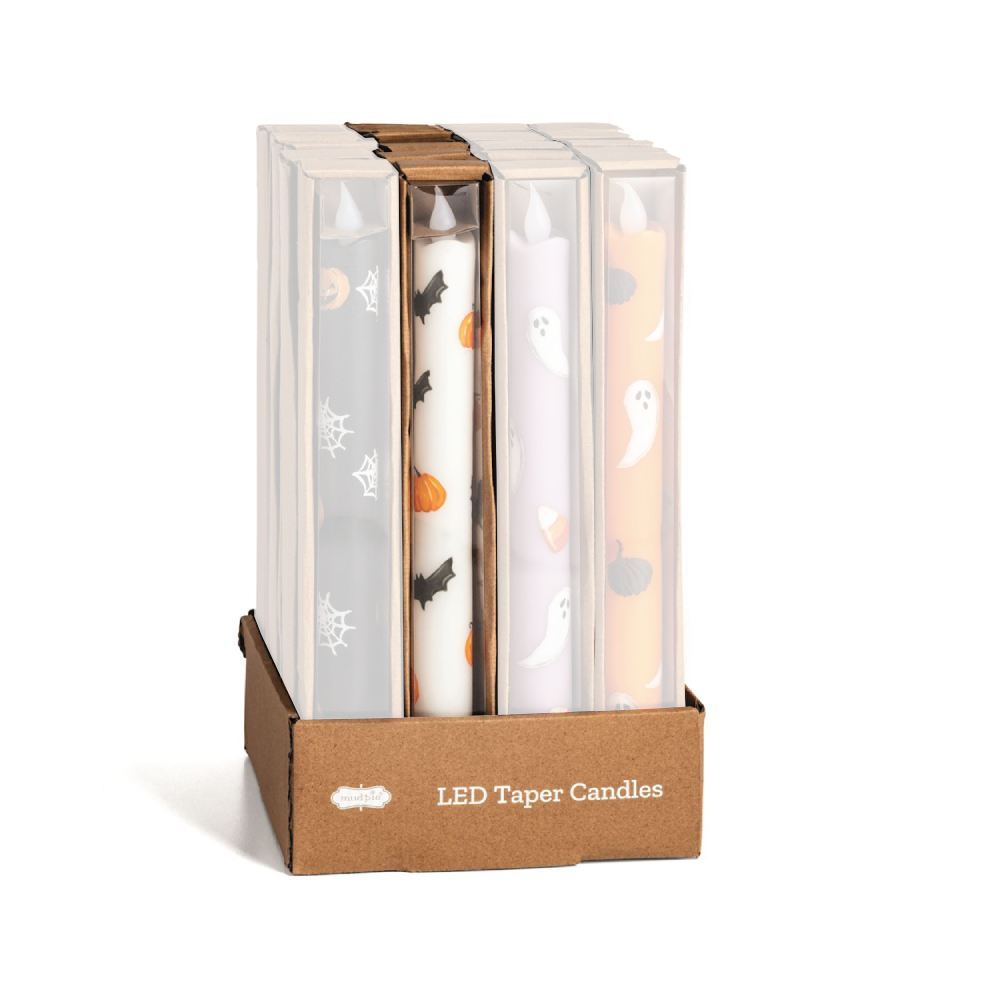 Mud Pie Halloween LED Taper Candles