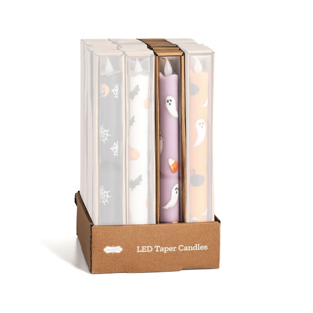 Mud Pie Halloween LED Taper Candles
