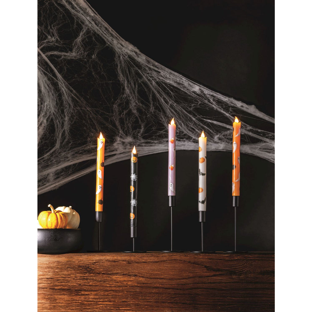 Mud Pie Halloween LED Taper Candles