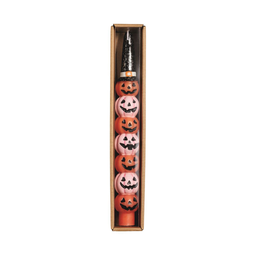Mud Pie Halloween Glitter Taper Candles