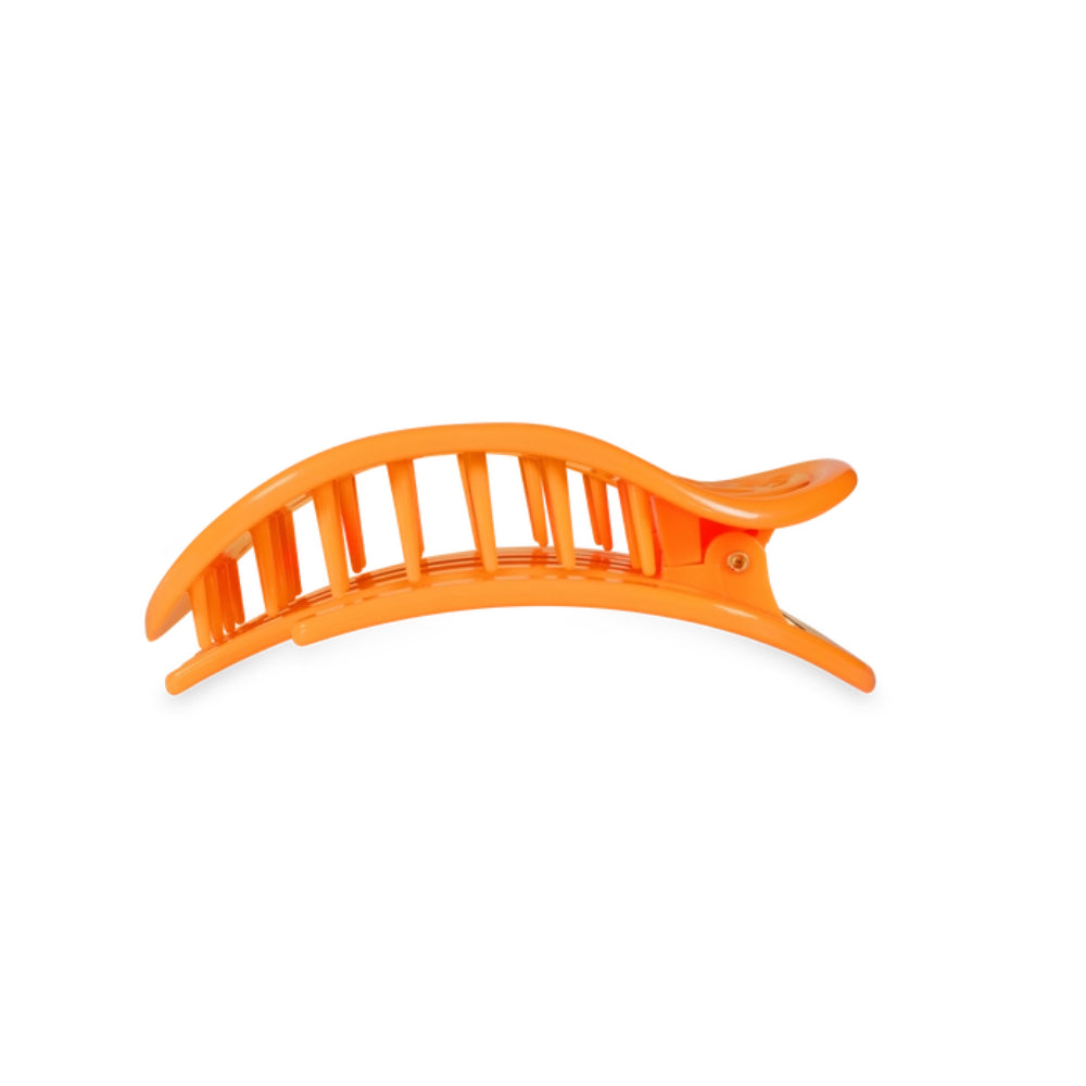 TELETIES Flat Round Hair Clip - Day Rave