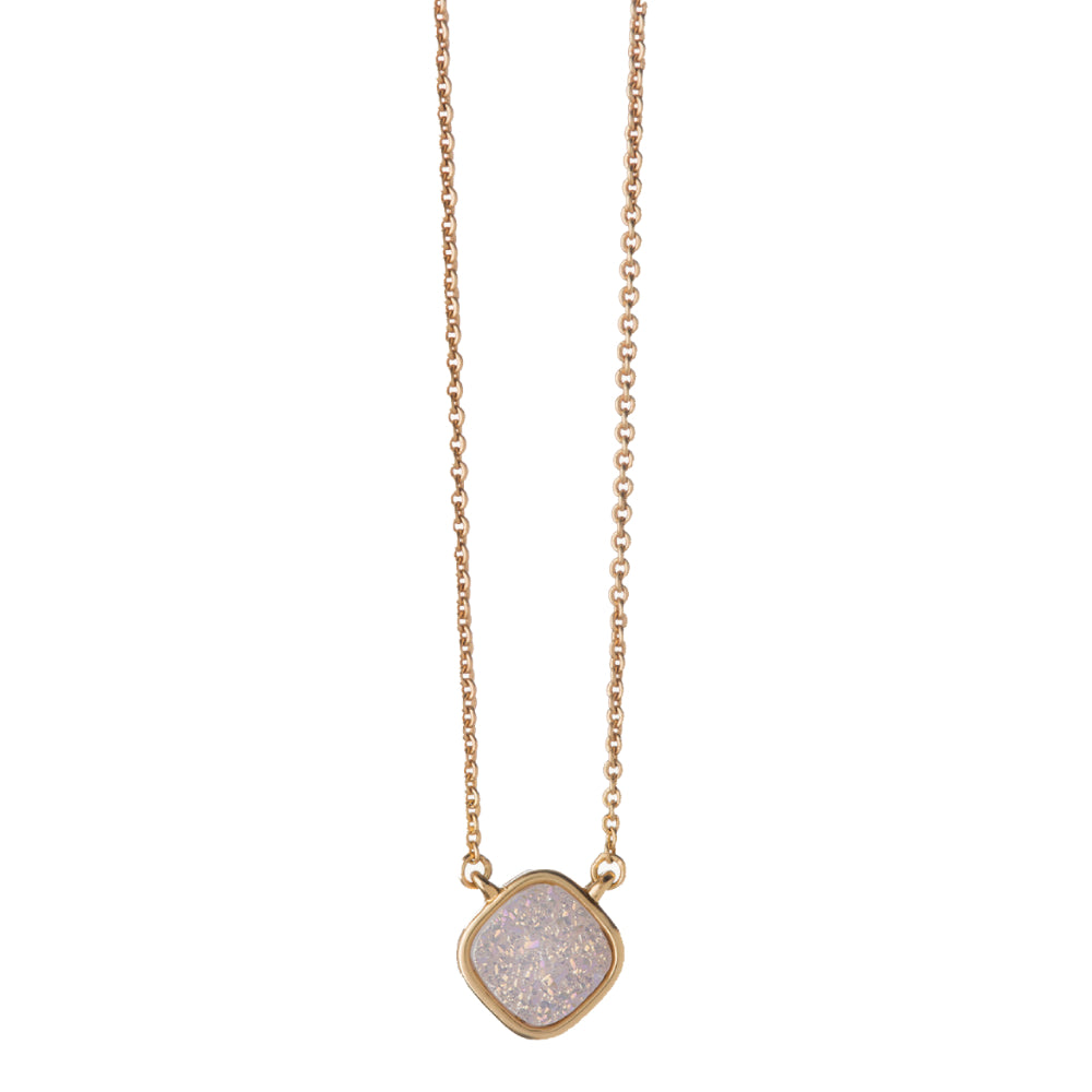 Spartina Sea La Vie 18" Necklace - Breathe/Cream Druzy