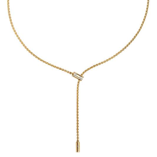 Fope Aria Collection 18k Diamond Lariat Necklace