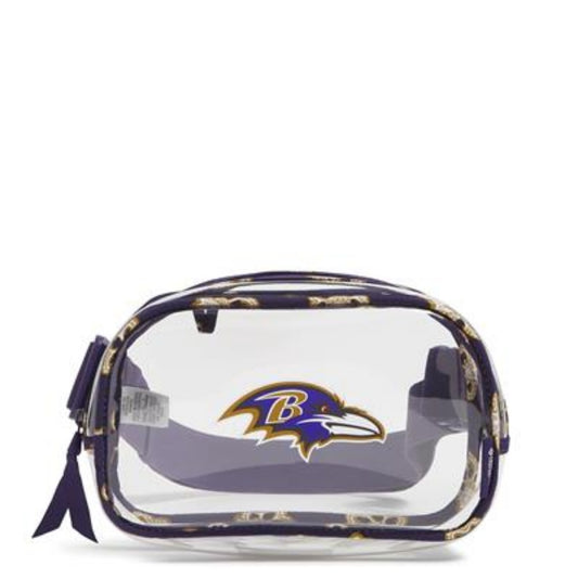 Vera Bradley Baltimore Ravens Clear Small Belt Bag