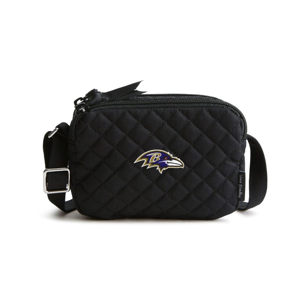 Vera Bradley Baltimore Ravens RFID Small Stadium Crossbody
